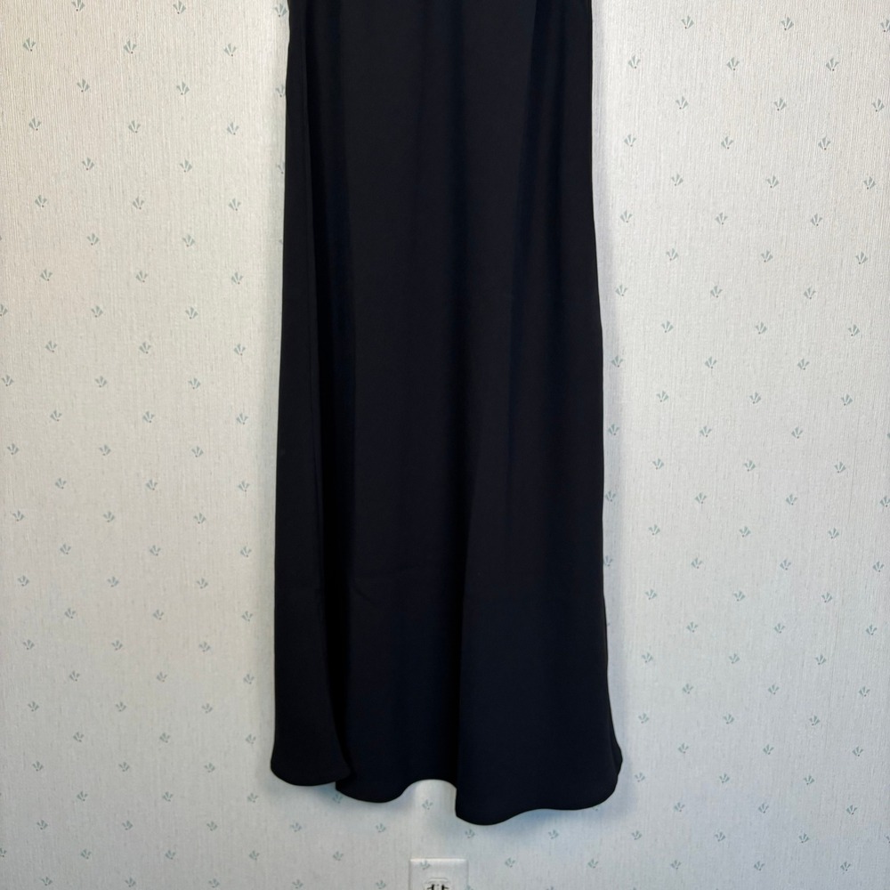 J Crew Short Sleeve Midi Slip Dress 12 Minimali Cocktail Career Quiet Luxury NWT - Picture 5 of 10